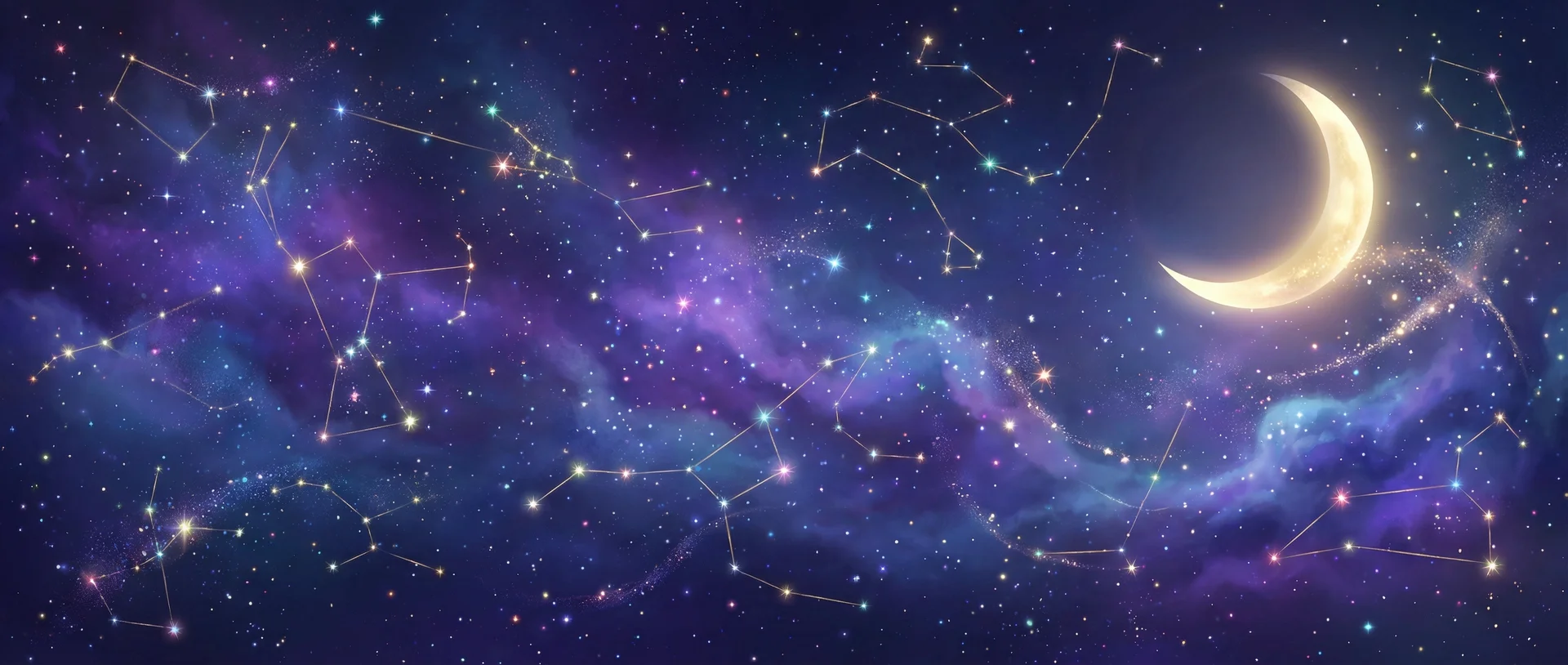 星空背景 - 萝莉无圣光 | 每日星座运势与塔罗占卜